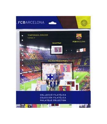 Colección Filatélica Oficial F.C. Barcelona. Pack nº03.  - 1