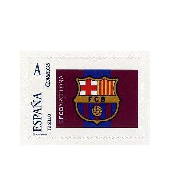 Sello Oficial F.C. Barcelona. Escudo.