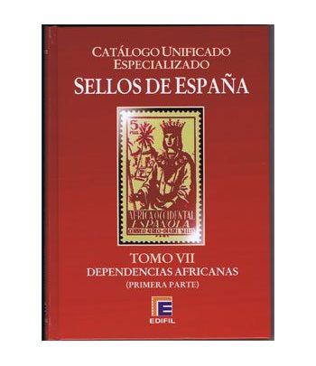 EDIFIL España S.Roja ed.2012 especializado Tomo VII. Dep. Africa