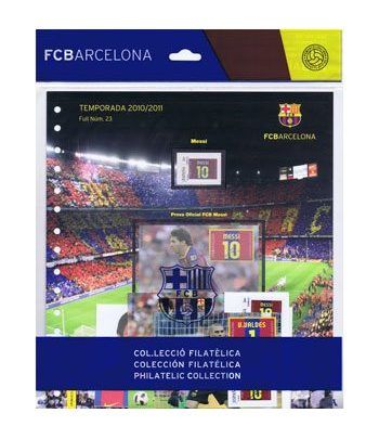 Colección Filatélica Oficial F.C. Barcelona. Pack nº08.