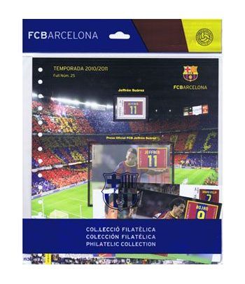 Colección Filatélica Oficial F.C. Barcelona. Pack nº09.  - 1
