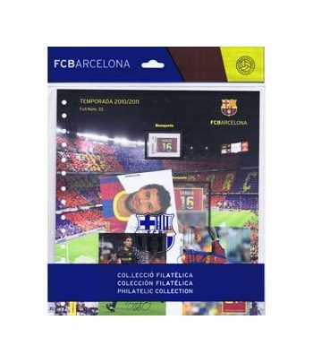 Colección Filatélica Oficial F.C. Barcelona. Pack nº14.