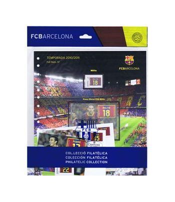 Colección Filatélica Oficial F.C. Barcelona. Pack nº16.  - 1