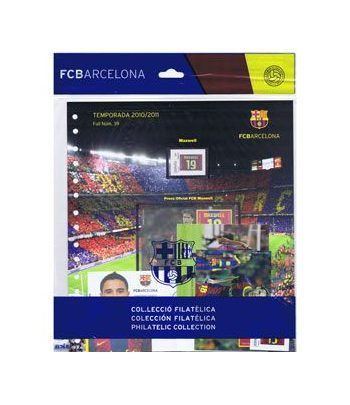 Colección Filatélica Oficial F.C. Barcelona. Pack nº17.  - 1