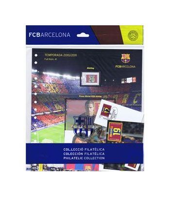 Colección Filatélica Oficial F.C. Barcelona. Pack nº18.  - 1