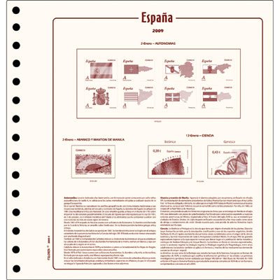 FILOBER Hojas Cultural ESPAÑA sellos y hojitas bloque